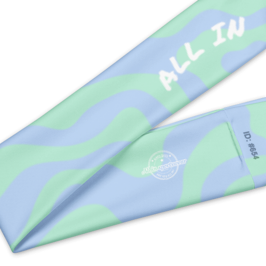 ALL IN Blue Headband Unisex